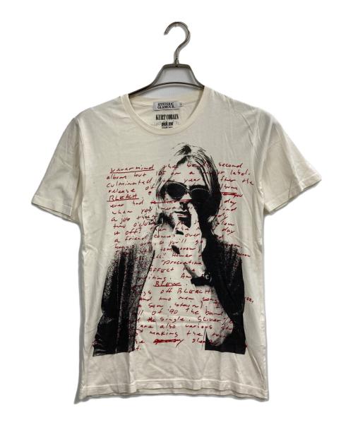 Hysteric Glamour（ヒステリックグラマー）Hysteric Glamour (ヒステリックグラマー) プリントTシャツ ホワイト サイズ:Sの古着・服飾アイテム