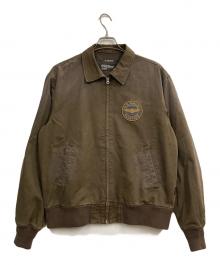 AVIREX（アヴィレックス）の古着「MILITARY COTTON UTILITY JACKET」｜ブラウン