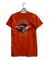 HARLEY-DAVIDSON (ハーレーダビッドソン) プリントTシャツ オレンジ サイズ:S：6000円