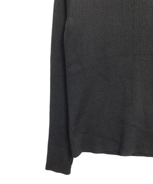 JOHN LAWRENCE SULLIVAN（ジョン ローレンス サリバン）JOHN LAWRENCE SULLIVAN (ジョン ローレンス サリバン) SQUARE NECK KNIT SWEATER ブラック サイズ:Mの古着・服飾アイテム