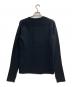 JOHN LAWRENCE SULLIVAN (ジョン ローレンス サリバン) SQUARE NECK KNIT SWEATER ブラック サイズ:M：8000円