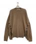 JOHN LAWRENCE SULLIVAN（ジョン ローレンス サリバン）の古着「FRONT SIDE BUTTONED CN SWEATER」｜ベージュ