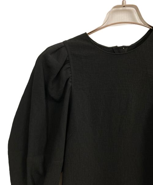Noble（ノーブル）Noble (ノーブル) ボリュームスリーブワンピース ブラック サイズ:表記無しの古着・服飾アイテム