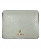 FURLAフルラ）の古着「2つ折り財布」｜スカイブルー