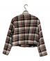 DRESSTERIOR (ドレステリア) コンパクトチェックジャケット レッド サイズ:34：7000円