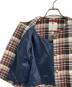 中古・古着 DRESSTERIOR (ドレステリア) コンパクトチェックジャケット レッド サイズ:34：7000円