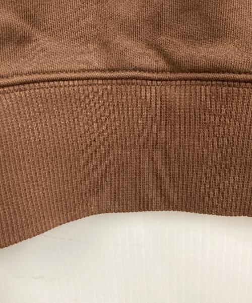 Calvin Klein Jeans（カルバンクラインジーンズ）Calvin Klein Jeans (カルバンクラインジーンズ) ラグビースウェットシャツ ブラウン サイズ:Sの古着・服飾アイテム