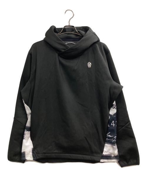 RUSSELUNO（ラッセルノ）RUSSELUNO (ラッセルノ) MASK HOODIE ブラック サイズ:6の古着・服飾アイテム