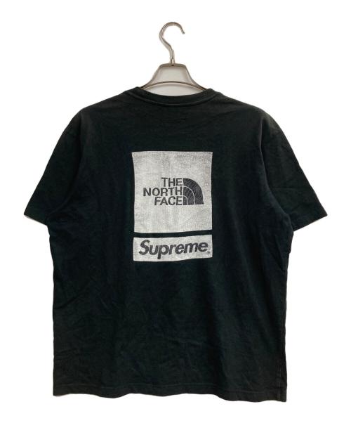 SUPREME（シュプリーム）Supreme (シュプリーム) THE NORTH FACE (ザ ノース フェイス) S/S TOP ブラック サイズ:Mの古着・服飾アイテム