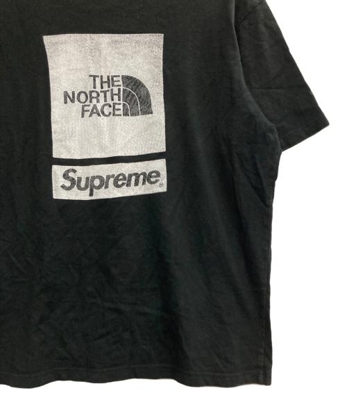 SUPREME（シュプリーム）Supreme (シュプリーム) THE NORTH FACE (ザ ノース フェイス) S/S TOP ブラック サイズ:Mの古着・服飾アイテム
