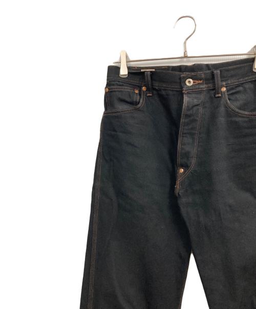 LEE（リー）LEE (リー) nano・universe (ナノ・ユニバース) 別注 COW BOY PANTS ブラック サイズ:Mの古着・服飾アイテム