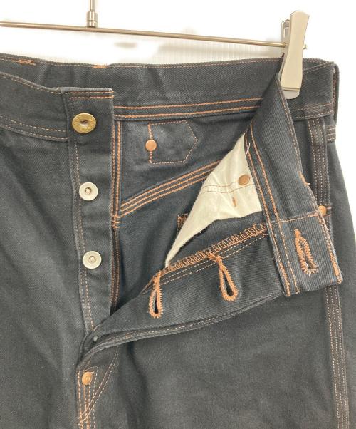 LEE（リー）LEE (リー) nano・universe (ナノ・ユニバース) 別注 COW BOY PANTS ブラック サイズ:Mの古着・服飾アイテム