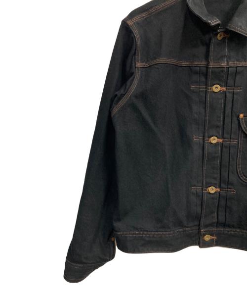 LEE（リー）LEE (リー) nano・universe (ナノ・ユニバース) 別注 COW BOY JACKET ブラック サイズ:Mの古着・服飾アイテム