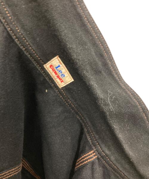 LEE（リー）LEE (リー) nano・universe (ナノ・ユニバース) 別注 COW BOY JACKET ブラック サイズ:Mの古着・服飾アイテム