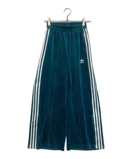 adidas（アディダス）adidas (アディダス) ベロアスウェットパンツ グリーン サイズ:XSの古着・服飾アイテム