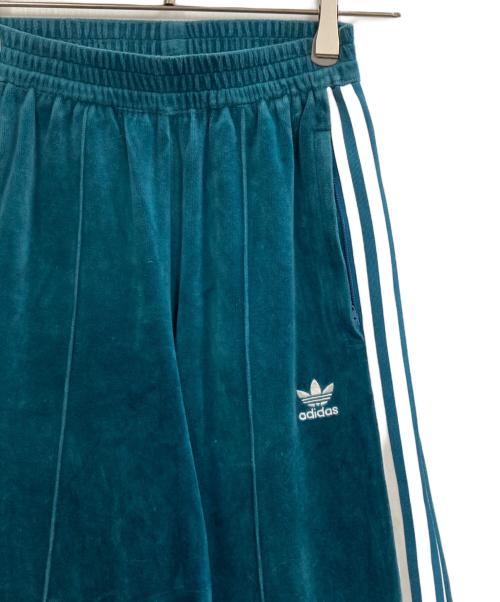 adidas（アディダス）adidas (アディダス) ベロアスウェットパンツ グリーン サイズ:XSの古着・服飾アイテム