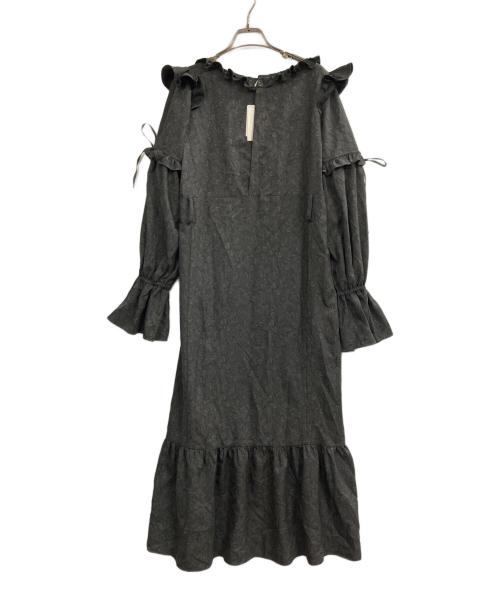 ritsu（リツ）ritsu (リツ) Ash frill midi dress ブラック サイズ:FREEの古着・服飾アイテム