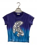 EVTYSエイティーズ）の古着「プリントTシャツ」｜ブルー