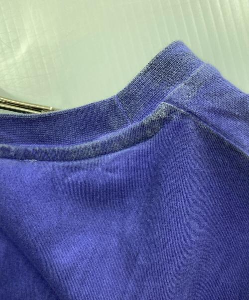 EVTYS（エイティーズ）EVTYS (エイティーズ) プリントTシャツ ブルー サイズ:Sの古着・服飾アイテム