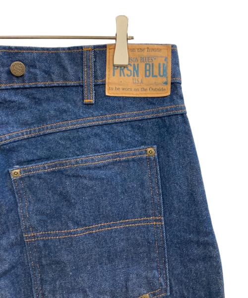 PRSN BLU（プリズンブルース）PRSN BLU (プリズンブルース) ペインターデニムパンツ インディゴ サイズ:W38の古着・服飾アイテム