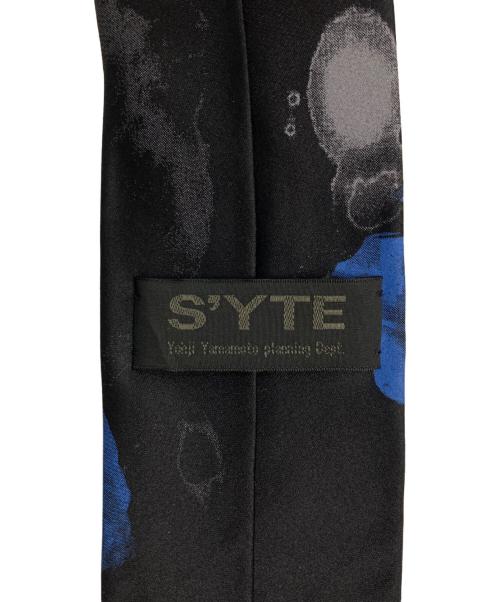 s'yte（サイト）s'yte (サイト) シルクネクタイ ブラック サイズ:記載なしの古着・服飾アイテム