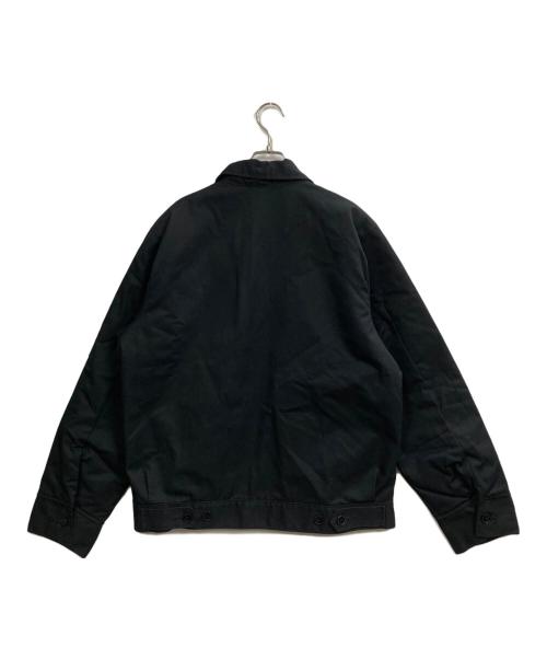 Dickies（ディッキーズ）Dickies (ディッキーズ) 中綿キルティングジップアップワークジャケット ブラック サイズ:Mの古着・服飾アイテム
