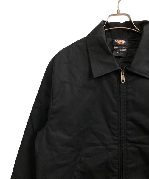 Dickies（ディッキーズ）Dickies (ディッキーズ) 中綿キルティングジップアップワークジャケット ブラック サイズ:Mの古着・服飾アイテム
