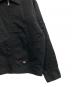 中古・古着 Dickies (ディッキーズ) 中綿キルティングジップアップワークジャケット ブラック サイズ:M：9000円