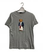 POLO RALPH LAURENポロ・ラルフローレン）の古着「ポロベアプリントTシャツ」｜グレー