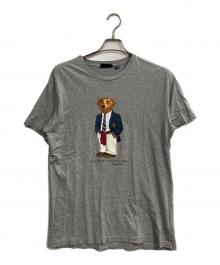 POLO RALPH LAUREN（ポロ・ラルフローレン）の古着「ポロベアプリントTシャツ」｜グレー