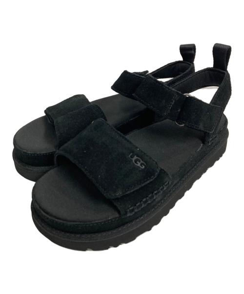 UGG（アグ）UGG (アグ) WOMENS GOLDENSTAR ブラック サイズ:25.0cmの古着・服飾アイテム