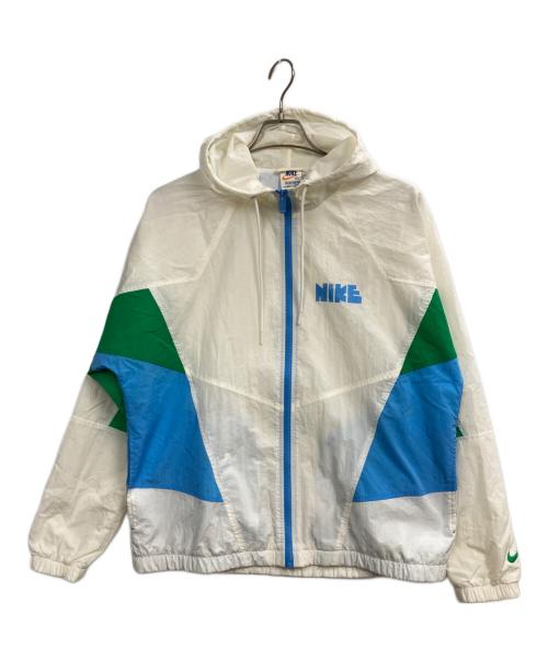 NIKE（ナイキ）NIKE (ナイキ) ナイロンジャケット ホワイト サイズ:Sの古着・服飾アイテム