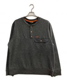 Patagonia（パタゴニア）の古着「ヘンプワークスウェットシャツ」｜グレー