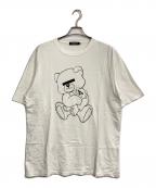 UNDERCOVERアンダーカバー）の古着「BASIC TEE BEAR」｜ホワイト