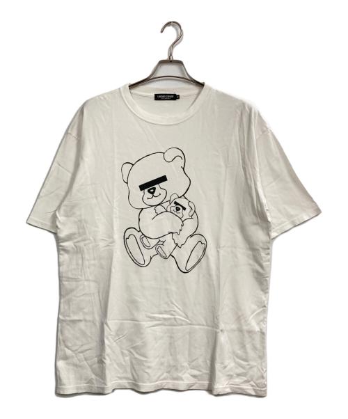 UNDERCOVER（アンダーカバー）UNDERCOVER (アンダーカバー) BASIC TEE BEAR ホワイト サイズ:4の古着・服飾アイテム