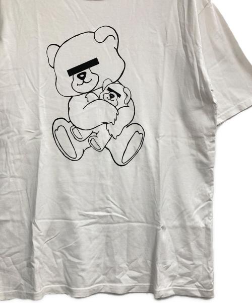 UNDERCOVER（アンダーカバー）UNDERCOVER (アンダーカバー) BASIC TEE BEAR ホワイト サイズ:4の古着・服飾アイテム