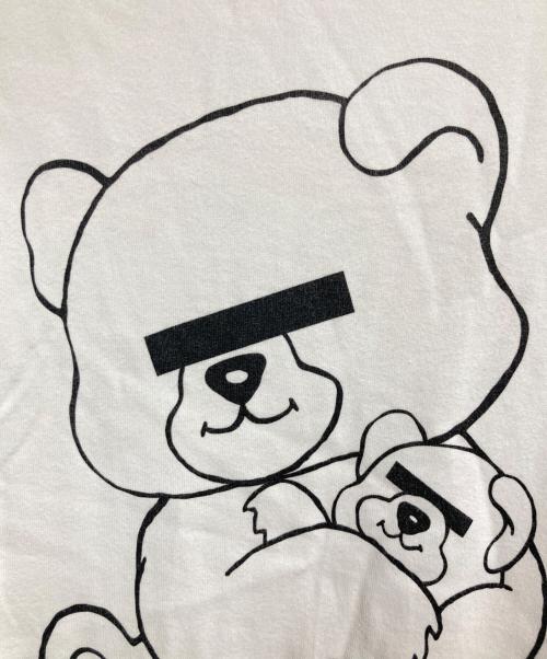 UNDERCOVER（アンダーカバー）UNDERCOVER (アンダーカバー) BASIC TEE BEAR ホワイト サイズ:4の古着・服飾アイテム