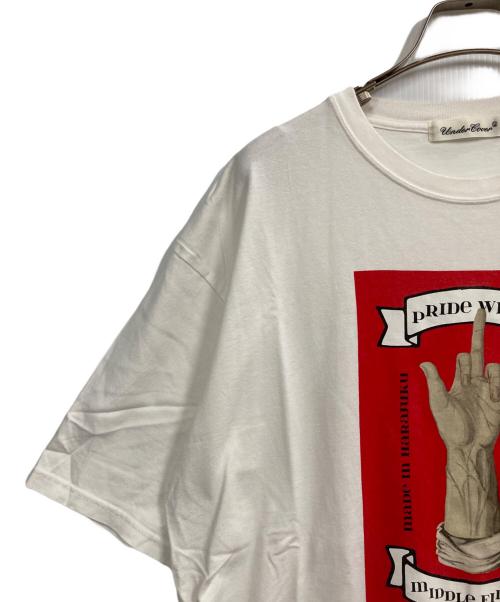 UNDERCOVER（アンダーカバー）UNDERCOVER (アンダーカバー) プリントTシャツ ホワイト サイズ:4の古着・服飾アイテム