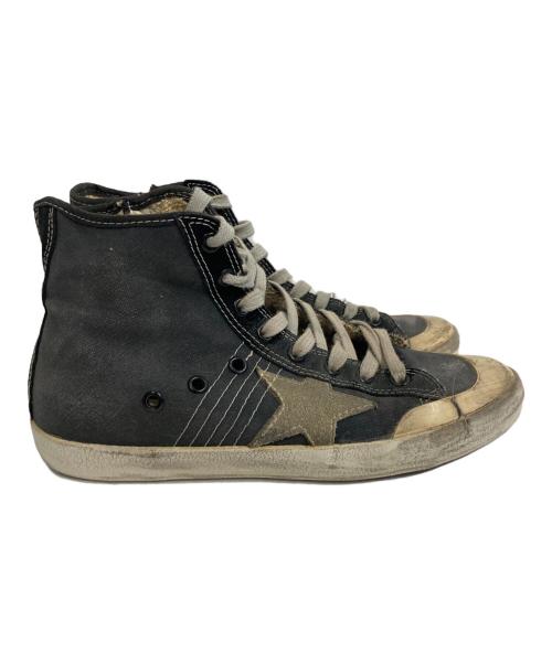FRANCY GOLDEN GOOSE（ファンシー ゴールデン グース）FRANCY GOLDEN GOOSE (ファンシー ゴールデン グース) ハイカットスニーカー ブラック サイズ:37の古着・服飾アイテム