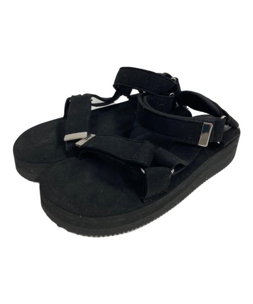 suicoke（スイコック）suicoke (スイコック) AP STUDIO (エーピーストゥディオ) 別注スポーツサンダル ブラック サイズ:24㎝の古着・服飾アイテム