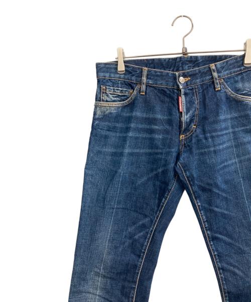 DSQUARED2（ディースクエアード）DSQUARED2 (ディースクエアード) Slim Jean インディゴ サイズ:50の古着・服飾アイテム