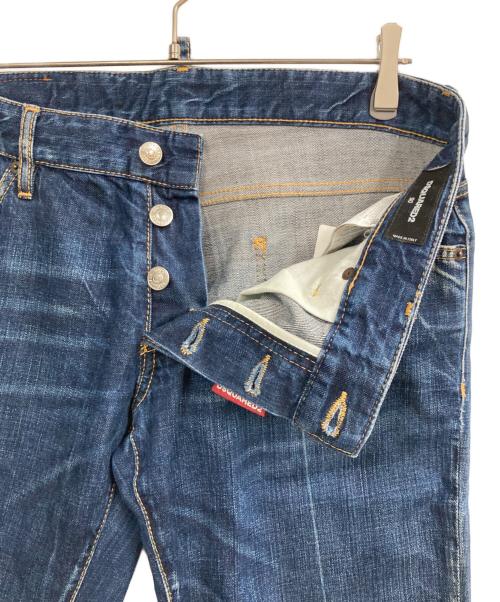 DSQUARED2（ディースクエアード）DSQUARED2 (ディースクエアード) Slim Jean インディゴ サイズ:50の古着・服飾アイテム