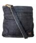 PORTER（ポーター）の古着「JEAN  SHOULDER BAG RIGID」｜インディゴ