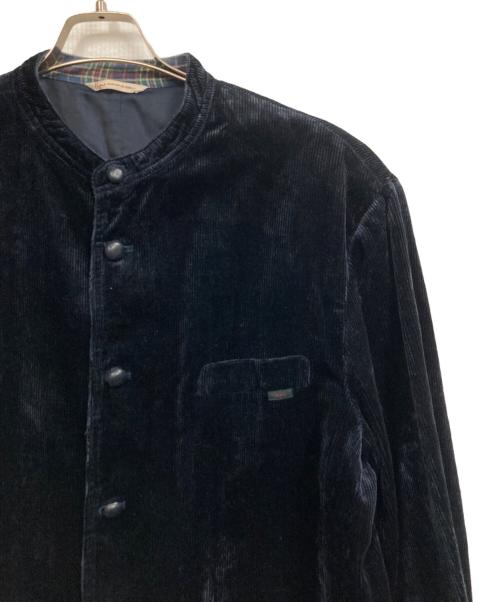 PAPAS（パパス）PAPAS (パパス) コーデュロイマオカラージャケット ネイビー サイズ:Lの古着・服飾アイテム
