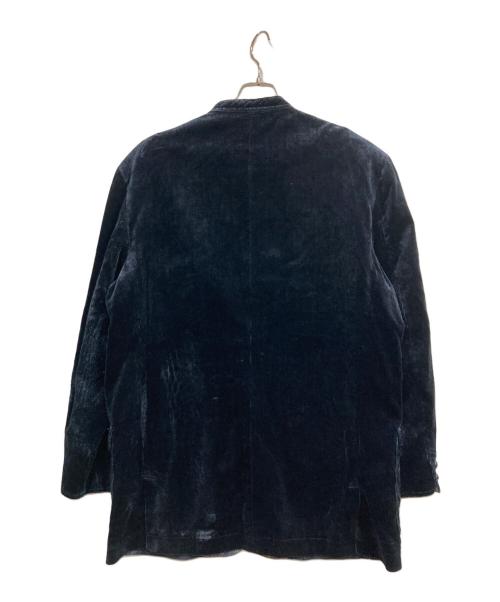 PAPAS（パパス）PAPAS (パパス) コーデュロイマオカラージャケット ネイビー サイズ:Lの古着・服飾アイテム
