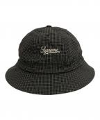 SUPREMEシュプリーム）の古着「25SS cordura plaid bell hat」｜ブラック