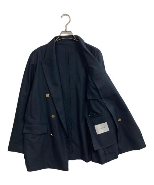 heliopole（エリオポール）heliopole (エリオポール) the ELLISON JACKET ネイビー サイズ:36の古着・服飾アイテム