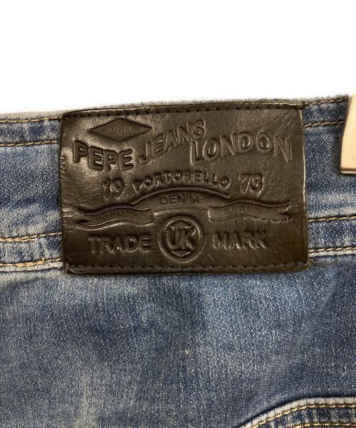 Pepe Jeans（ペペジーンズ）Pepe Jeans (ペペジーンズ) デニムパンツ ブルー サイズ:76㎝(W30)の古着・服飾アイテム