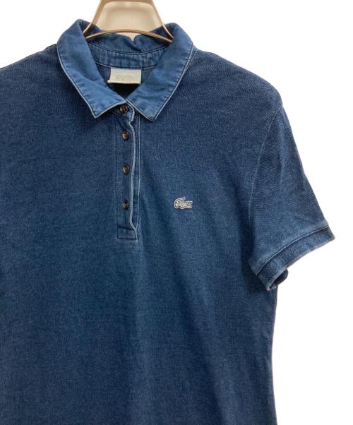LACOSTE（ラコステ）LACOSTE (ラコステ) ポロシャツワンピース インディゴ サイズ:Mの古着・服飾アイテム