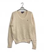 POLO RALPH LAURENポロ・ラルフローレン）の古着「コットンニット」｜アイボリー